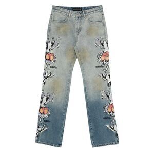 Who Decides War Blue Denim - Regular & Straight-Leg Jeans Men